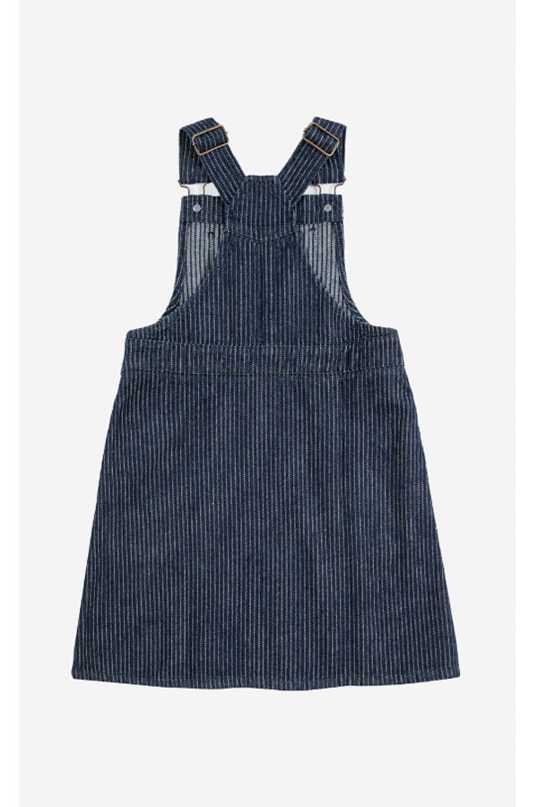 KIDS Bobo Choses Tic Tac Toe Denim Dress