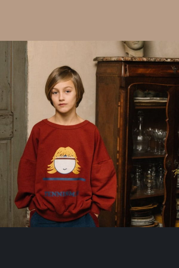 KIDS We Are Kids Tony Fleece Sweatshirt - Rust