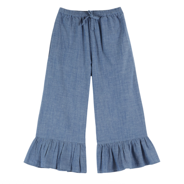 KIDS mile et Ida Trousers - Chambray