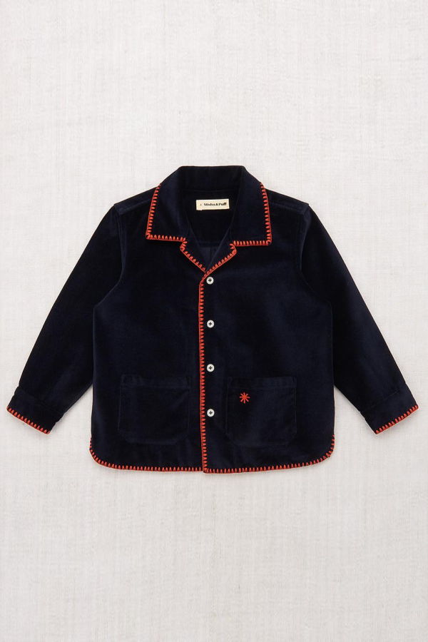 KIDS Misha & Puff Velvet Leon Top