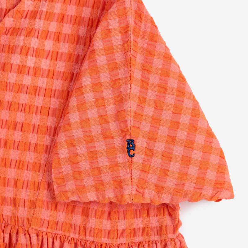 KIDS Bobo Choses Vichy Woven Dress