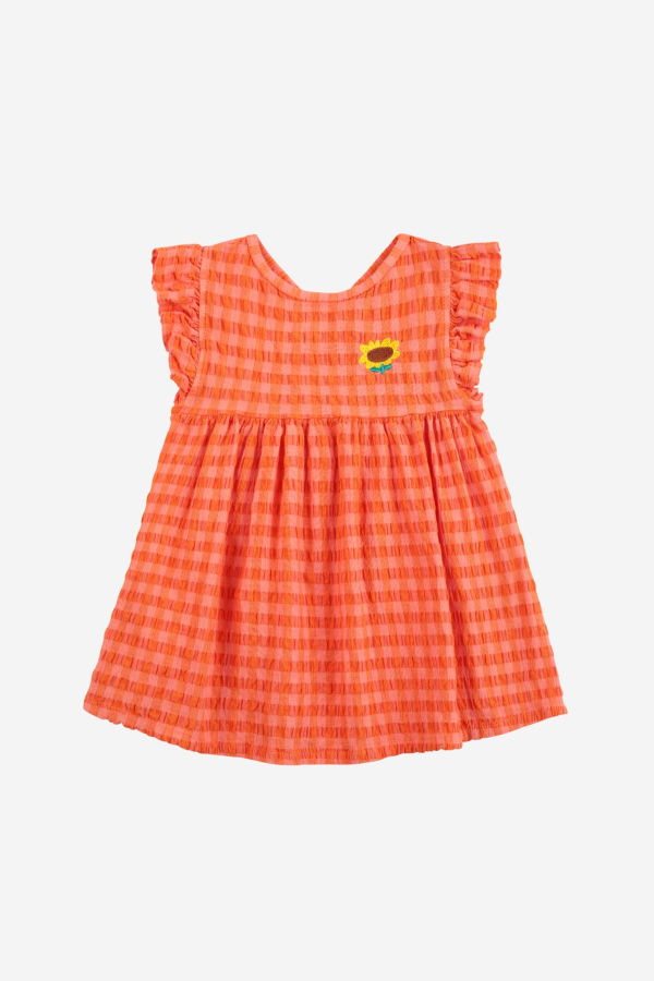 KIDS Bobo Choses Vichy Woven Dress