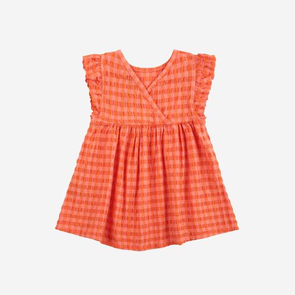 KIDS Bobo Choses Vichy Woven Dress