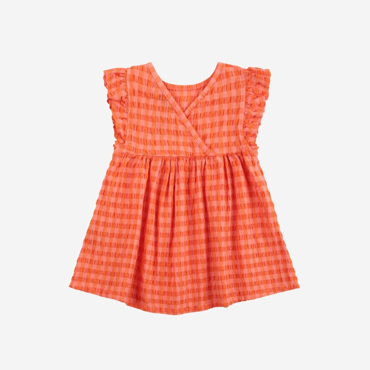 KIDS Bobo Choses Vichy Woven Dress - Image 2 of 3