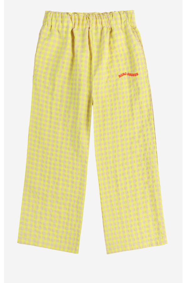 KIDS Bobo Choses Vichy Woven Pants