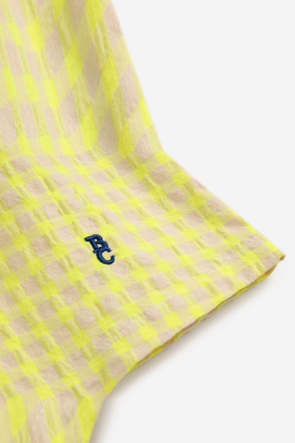 KIDS Bobo Choses Vichy Woven Top