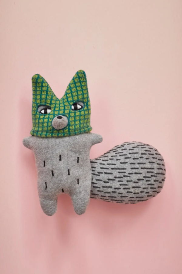 Donna Wilson Wilfred Wolf Stuffed Animal