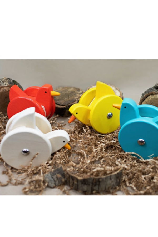 KIDS Bajo Wobbling Chicken - Red