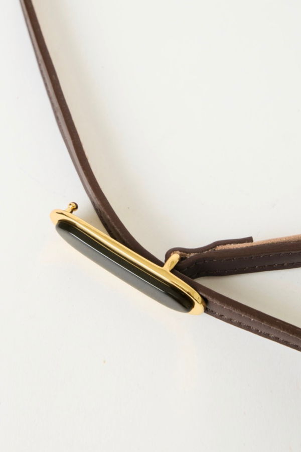 B-LOW THE BELT Beryl Belt - Chocolate Tiger Eye