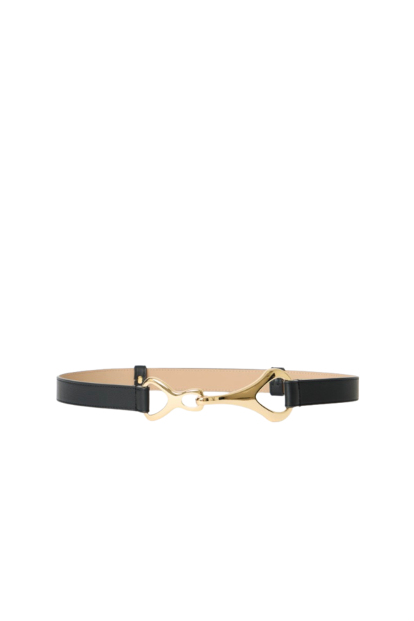 B-LOW THE BELT Gideon Belt - Black/Gold