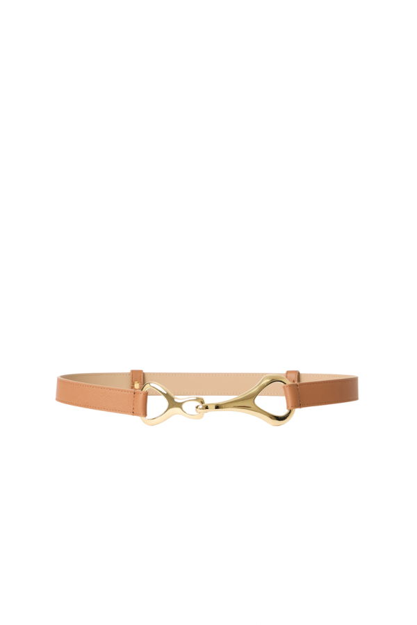 B-LOW THE BELT Gideon Belt - Cuoio/Gold