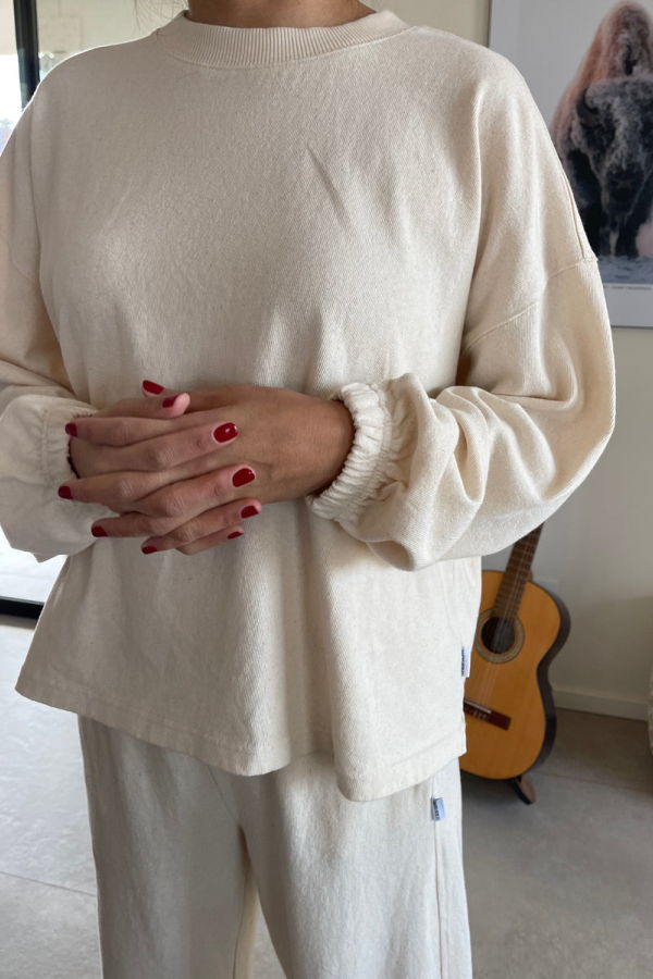 Le Bon Shoppe Naturelle Long Sleeve Tee