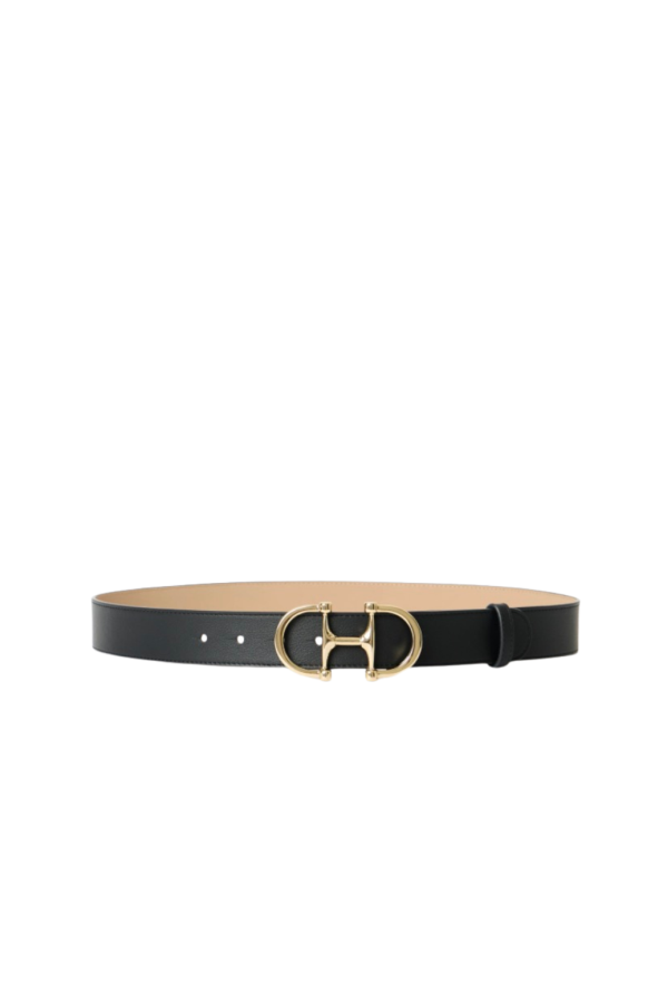 B-LOW THE BELT Lou Belt - Black/Gold