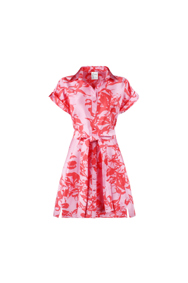 FINLEY Short Chantel Dress - Pink/Coral