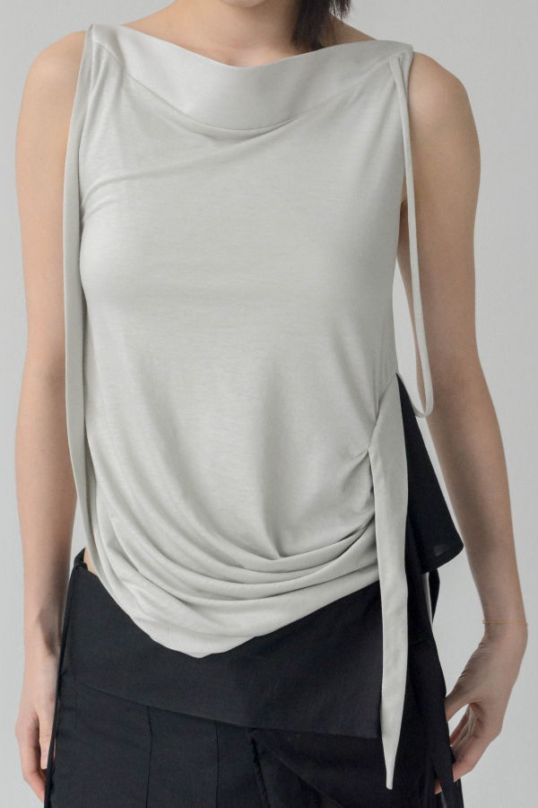 CARO CHIA Fallo Draped Top