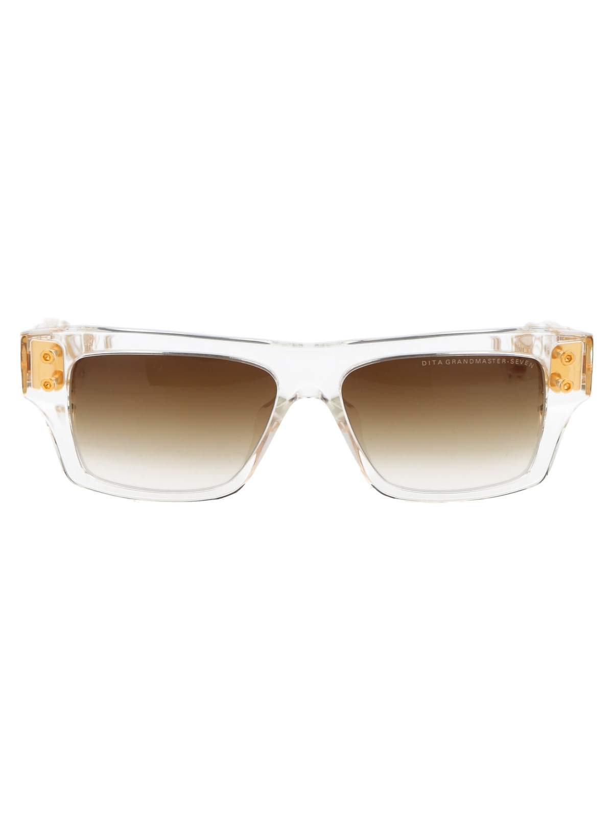 DITA Grandmaster-Seven Sunglasses - Crystal Clear - Yellow Gold Gradient - Image 1 of 4