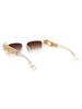 DITA Grandmaster-Seven Sunglasses - Crystal Clear - Yellow Gold Gradient - Thumbnail 4