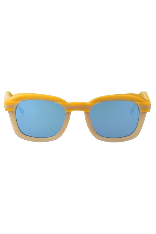 Thom Browne Ues940a-G0004 Sunglasses - Hazy Yellow Nylon/Yellow Rubber