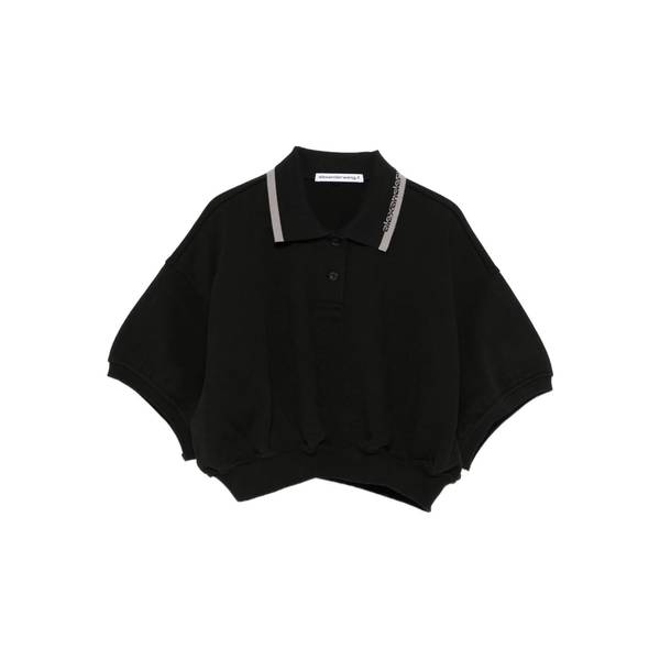 ALEXANDER WANG Sweater Polo Shirt - Black