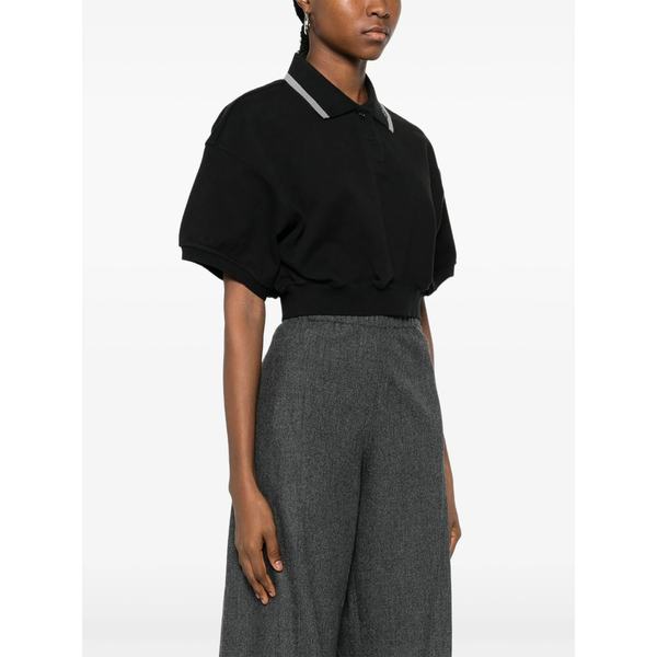 ALEXANDER WANG Sweater Polo Shirt - Black