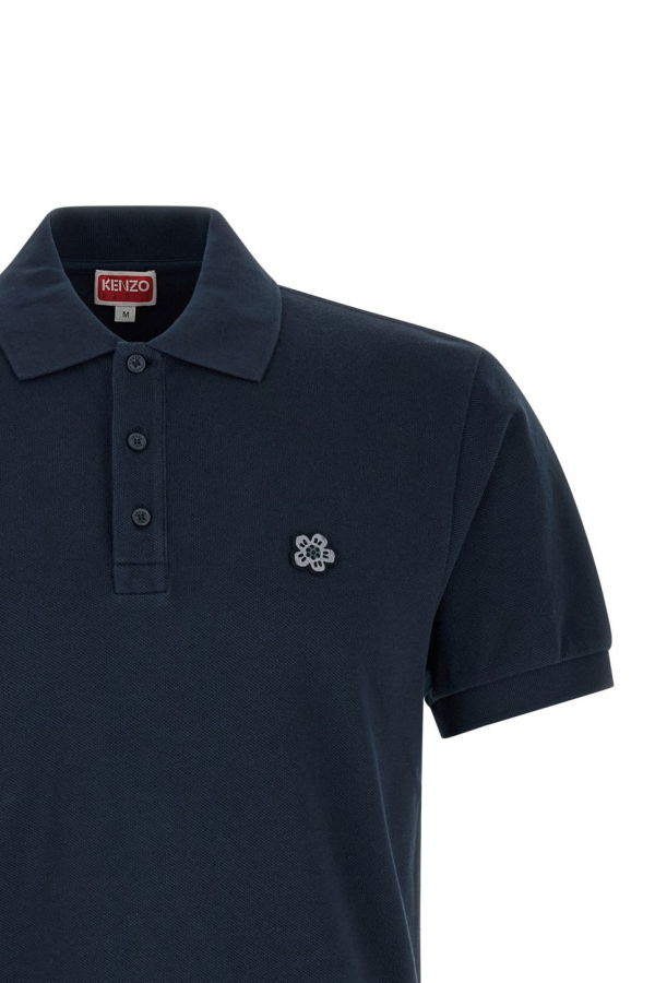 Kenzo Boke Flower Cotton T-Shirt - Blue