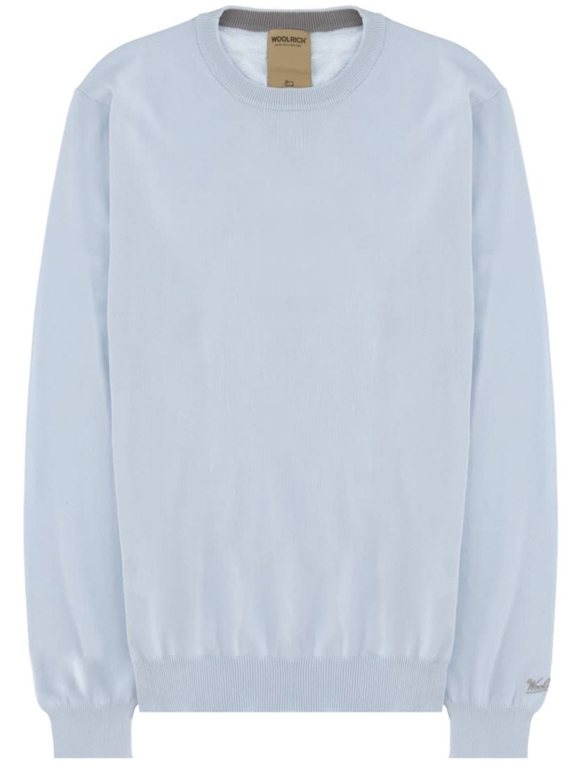 Woolrich Maglia In Cotone Sweater - Baby Blue - Image 1 of 2
