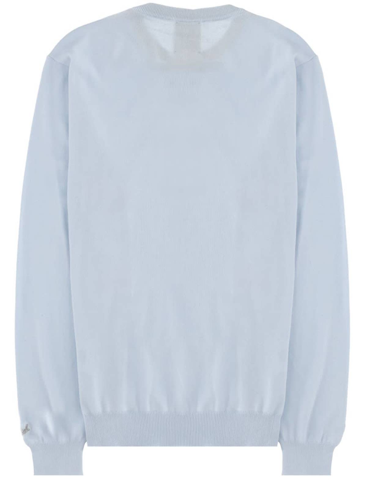 Woolrich Maglia In Cotone Sweater - Baby Blue - Image 2 of 2