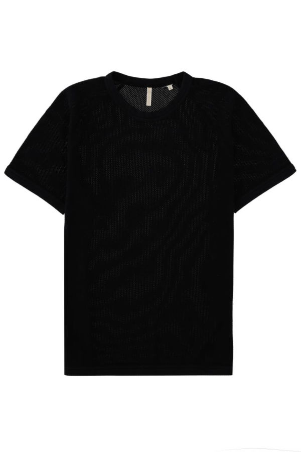 Sunflower Traforata T-Shirt - Black