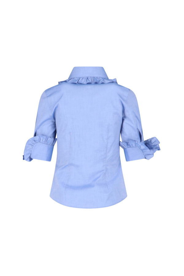 Vivienne Westwood Toulouse Frill Shirt - Blue