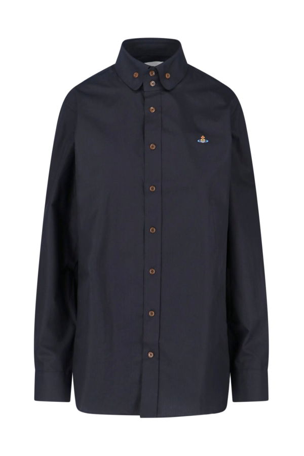 Vivienne Westwood Two Button Krall Shirt - Black