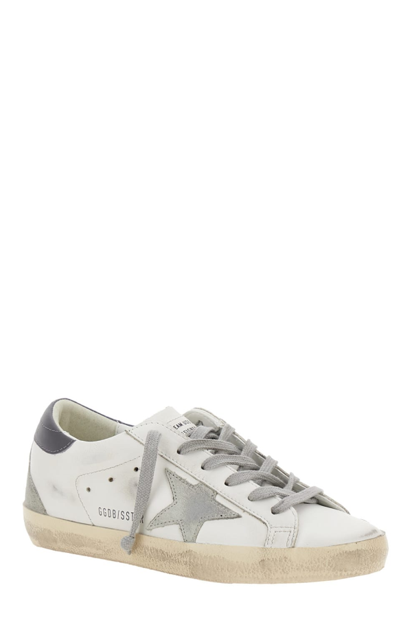 Golden Goose Low Sneakers With Vintage White Leather Star Patch