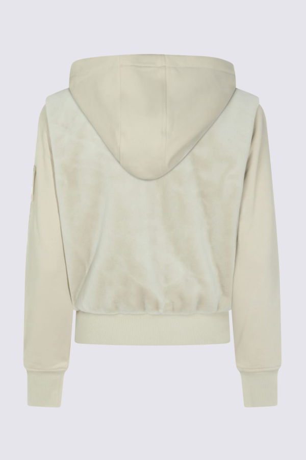 MOOSE KNUCKLES Cotton Casual Jacket - Alabaster