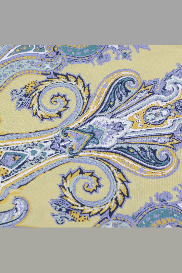 Etro Multicolor Silk Scarf - Red