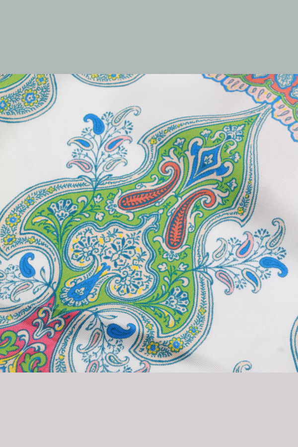 Etro Multicolor Silk Scarf