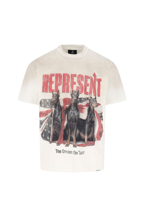 Represent Dream On Tour T-Shirt - Cream