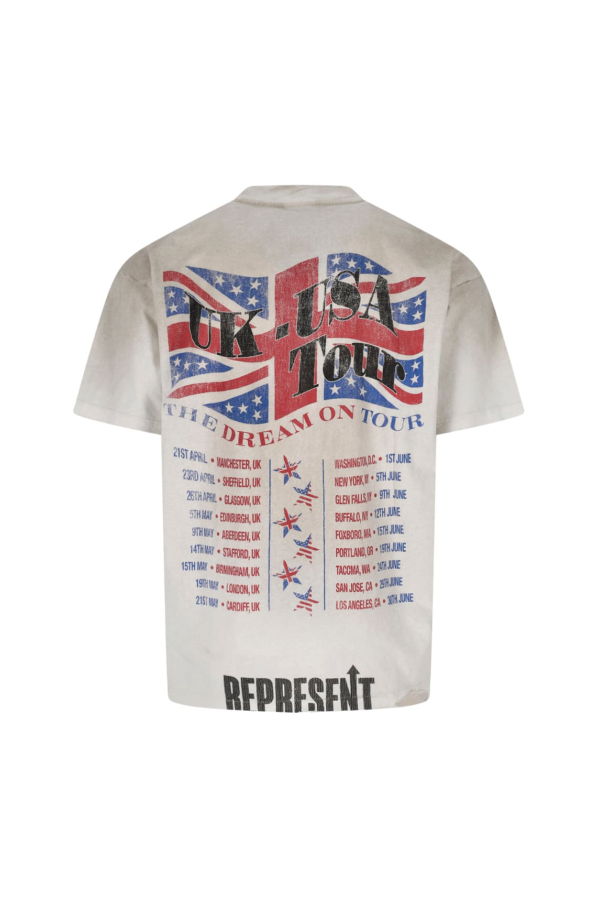 Represent Dream On Tour T-Shirt - Cream