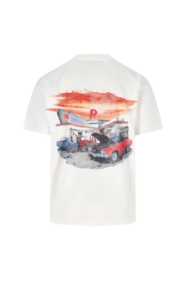 Represent 24 Hour Service T-Shirt - White