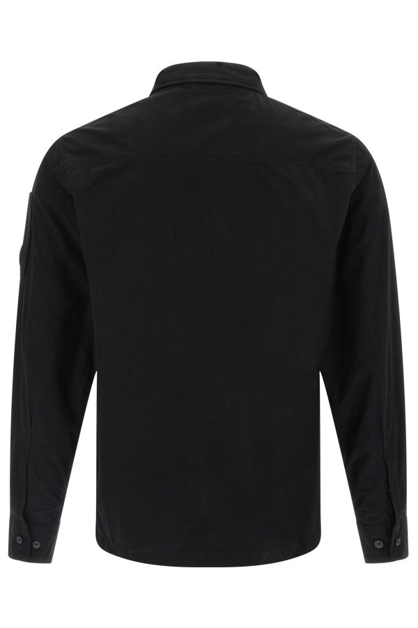 C.P. Company Zip Overshirt - Black