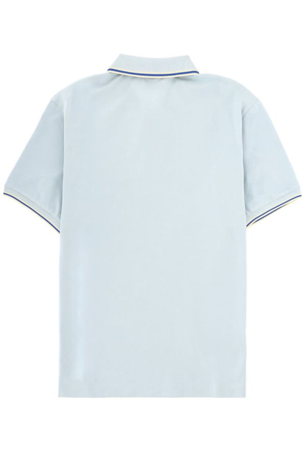 PAUL SMITH Ps by Paul Smith Polo in Cotone Polo Shirt - Blue