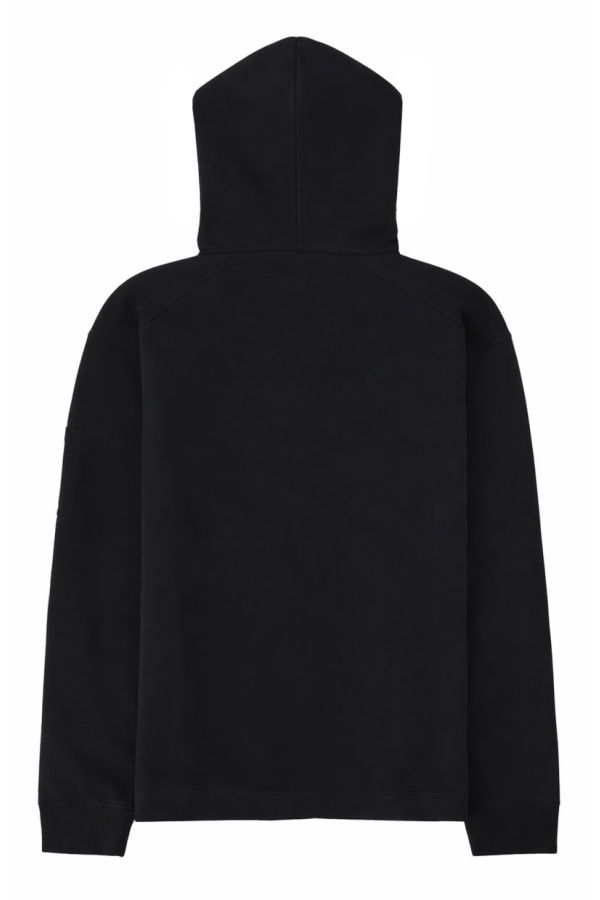 C.P. Company Felpa Con Cappuccio Hoodie - Black