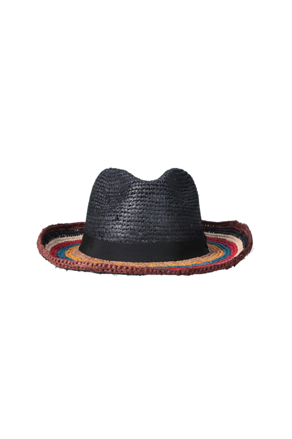 PAUL SMITH Signature Stripe Trilby Hat - Multicolor