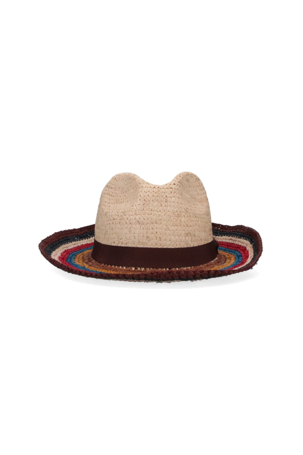 PAUL SMITH Signature Stripe Trilby Hat - Multicolor