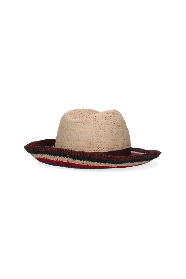PAUL SMITH Signature Stripe Trilby Hat - Multicolor