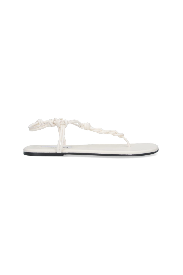 Jil Sander Tangle Sandals - White