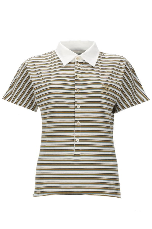 Golden Goose Polo A Righe Polo Shirt - Multicolour