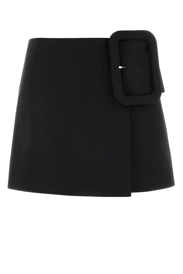 Ami Alexandre Mattiussi Wool Mini Skirt - Noir