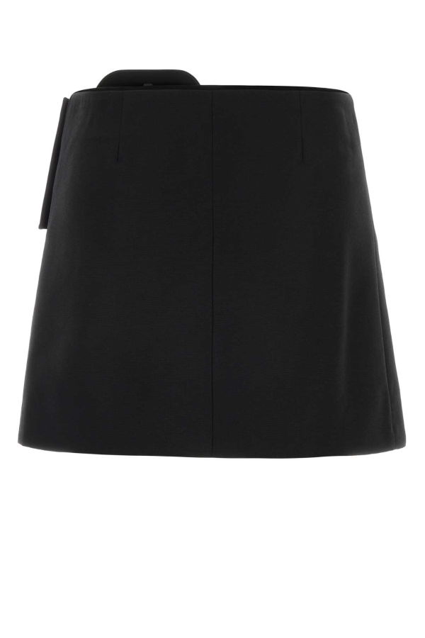 Ami Alexandre Mattiussi Wool Mini Skirt - Noir