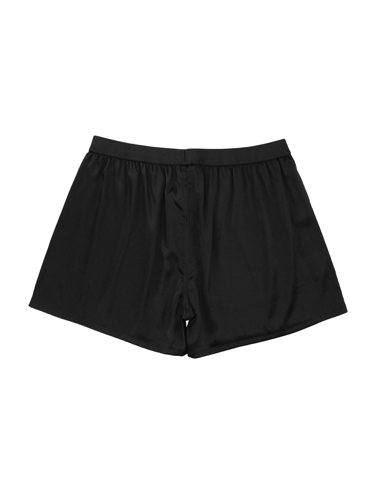 MM6 Maison Margiela Washed Silk Boxer - Black - Image 2 of 2