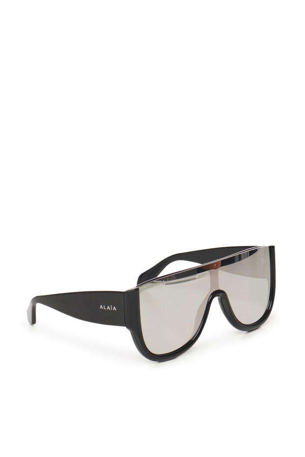 Alaia Mask Sunglasses - Black