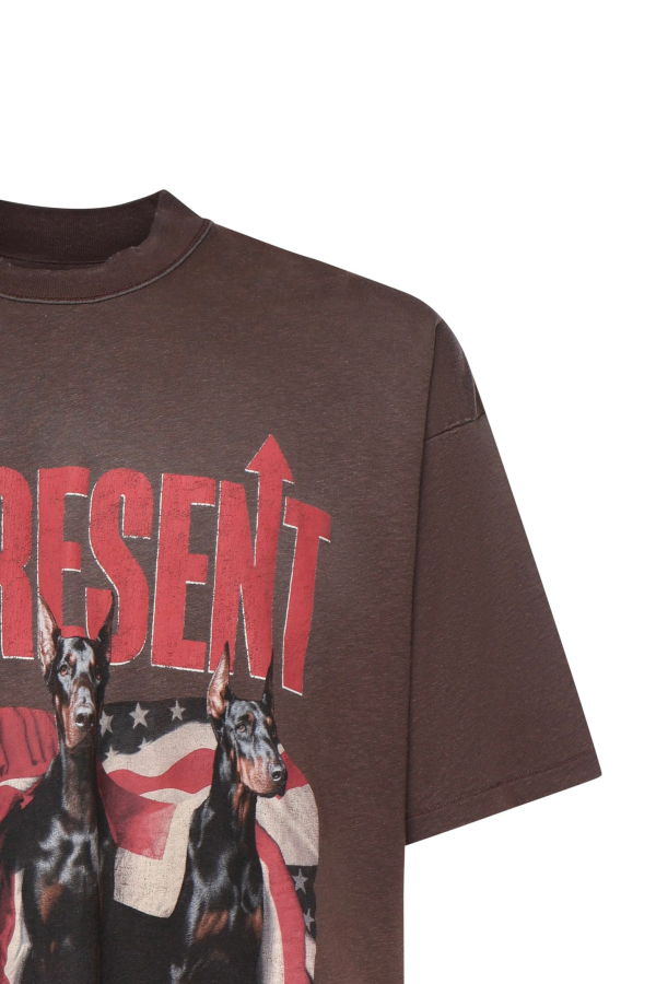 Represent Dream On Tour Printed T-Shirt - Black